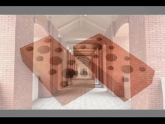 240x115x60mmの壁のための軽いコーヒー優秀な天候の抵抗力がある空の煉瓦